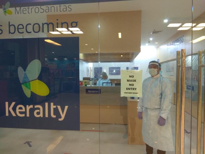 Keralty Implements Biosafety Controls at All Clinics